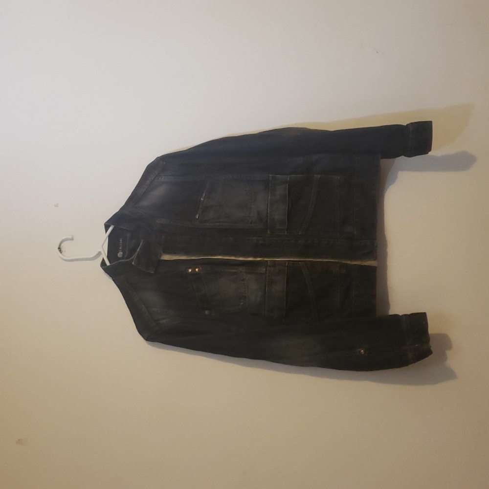 Vintage Sean John Denim Zip Up Jacket